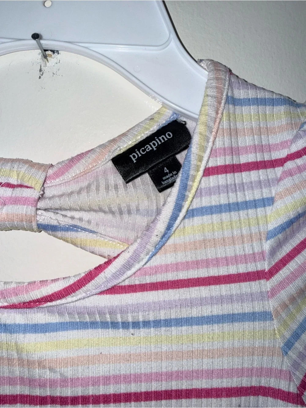 Girls Gray Top & Pink Rainbow 'Love' bundle